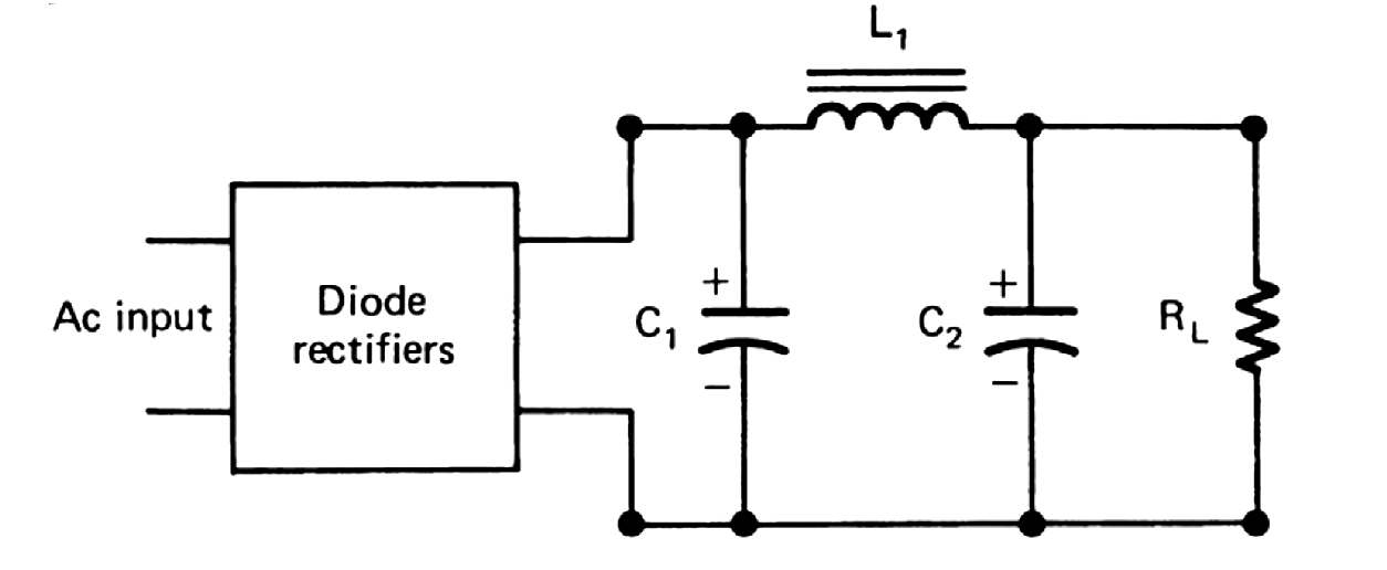 Pi Filter Circuit Diagram 